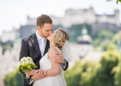 Brautpaar Hochzeitsfotografie Salzburg